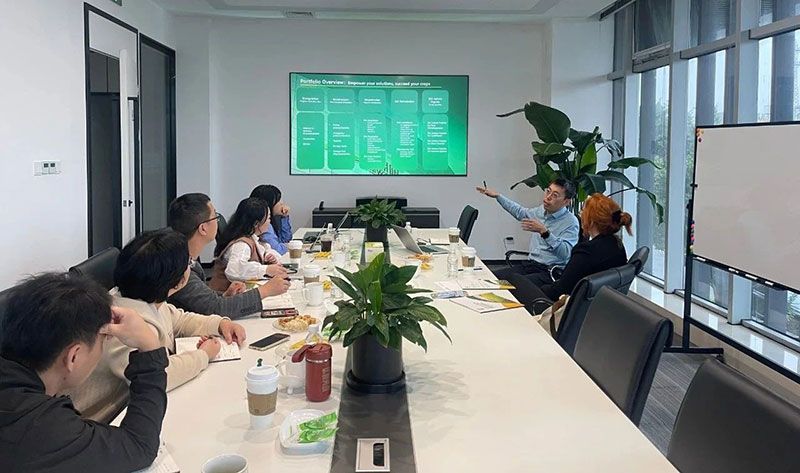 巴西國家植物保護產品協會專家訪問新朝陽,共探生物農業合作新機遇